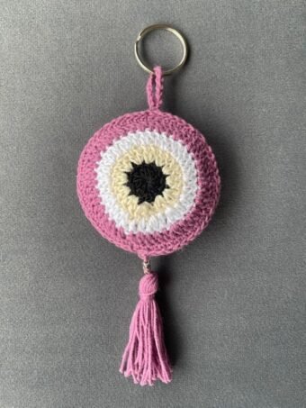 Handmade Knitted Keychain Μπρελόκ 5