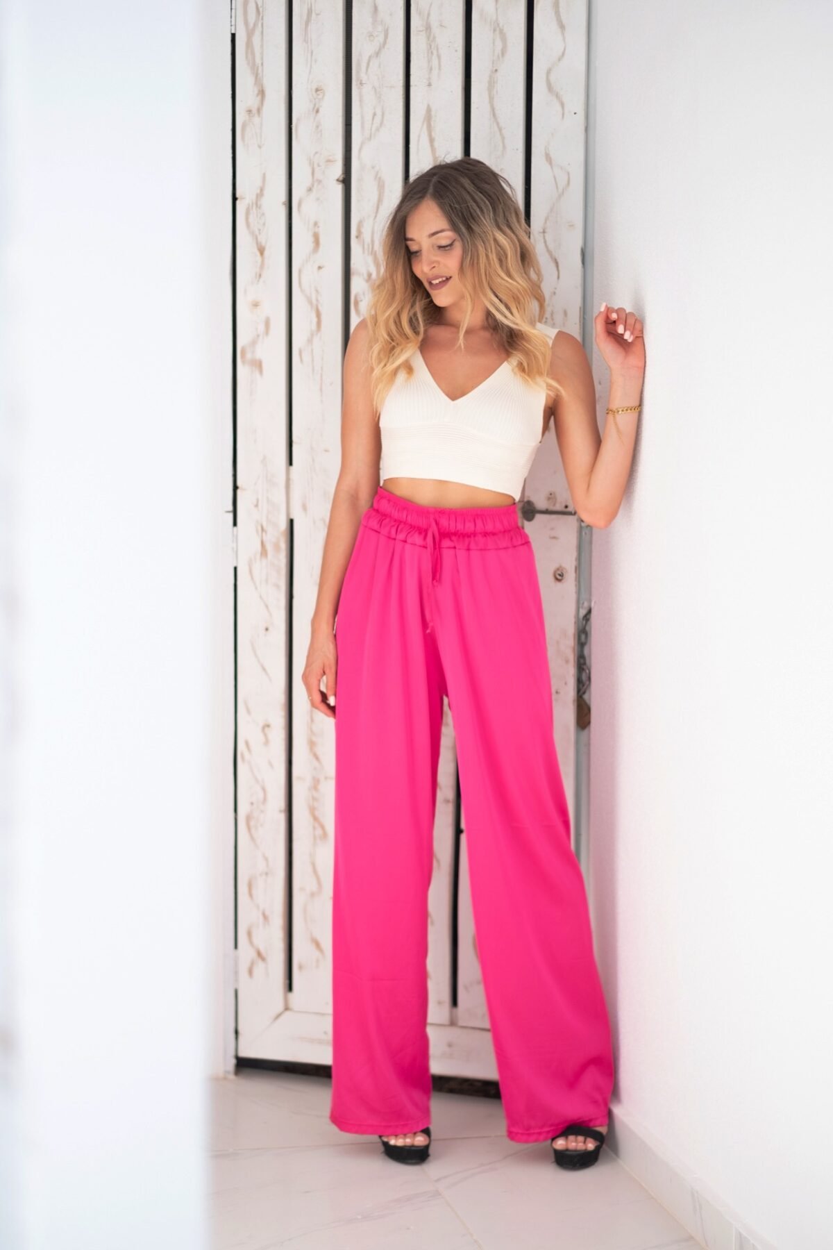 Satin Wide Pants (Available in 3 colors) -40% 7