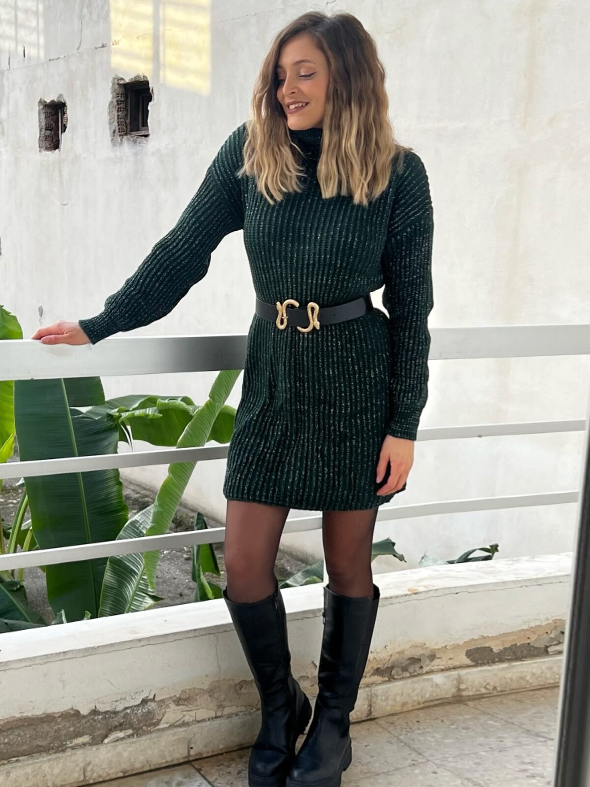 Knitted Mini Dress -50% OFFERS 8