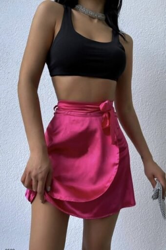 Mini Satin Skirt -50% OFFERS