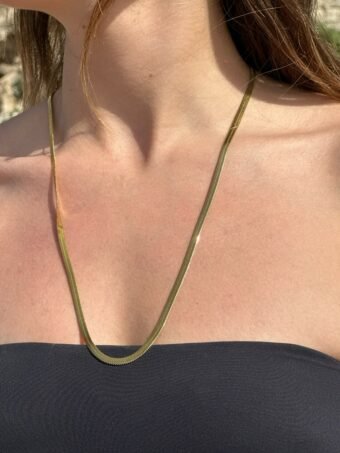 Stainless Steel Necklace Κολιέ 2