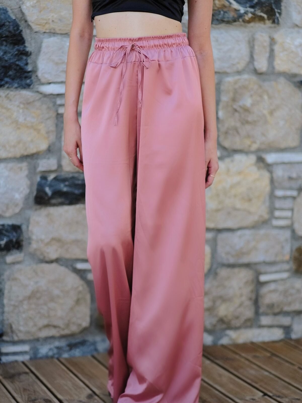 Satin Wide Pants (Available in 3 colors) -40% 8