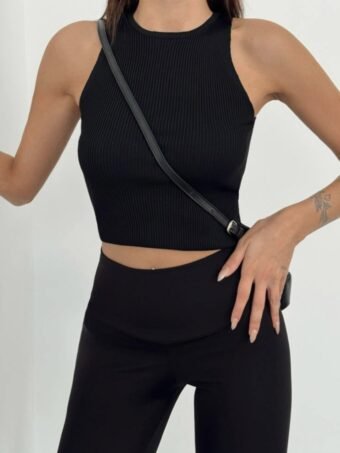 ΑΜΑΝΙΚΟ TOP – ΜΑΥΡΟ Tops