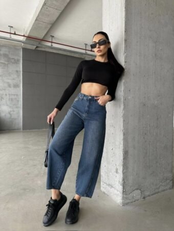 CARROT FIT JEANS – ΜΠΛΕ Παντελόνια