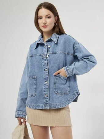 DENIM JACKET – ΜΠΛΕ Πανωφόρια 3