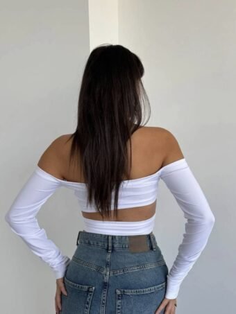 CROP ΤΟΠ – ΛΕΥΚΟ Tops 3