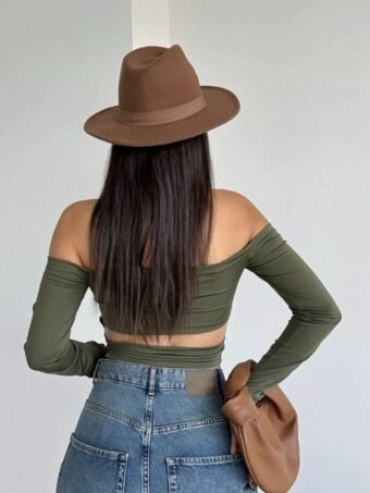 CROP ΤΟΠ – ΛΑΔΙ Tops 3