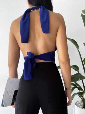 ΠΟΛΥΜΟΡΦΙΚΟ CROP ΤΟΠ – ΜΠΛΕ Tops 3