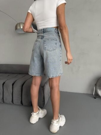 JEAN SHORTS – ΓΑΛΑΖΙΟ Σορτς 30